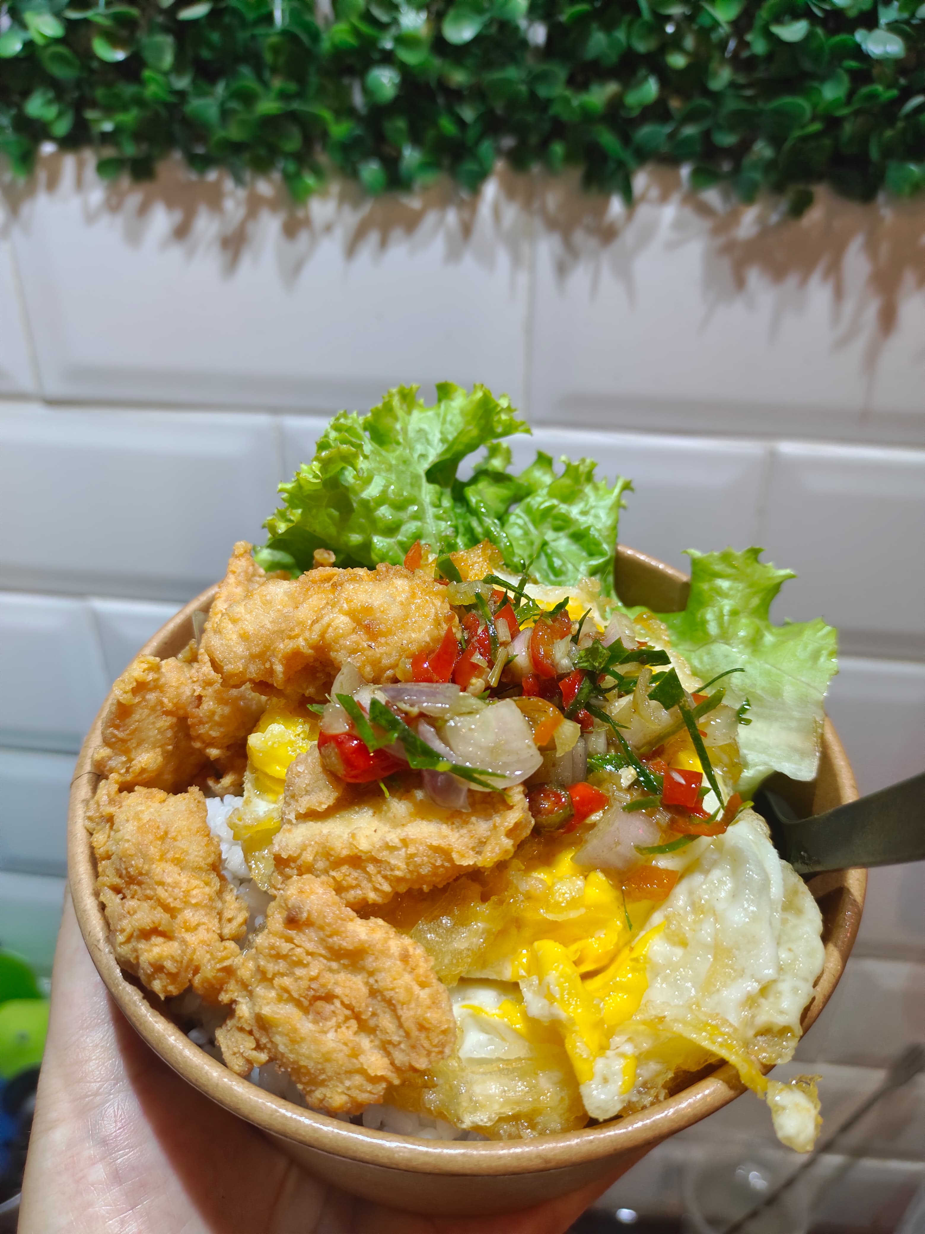 Chicken Egg Rice Bowl